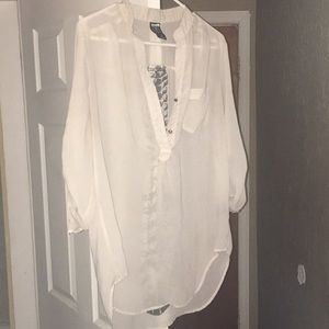 Off white blouse